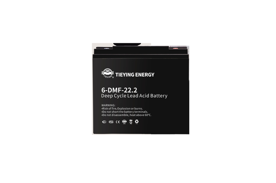 12v 22ah Blei-Säure-Ebike-Batterie wiederaufladbar 6-DMF-22 6.38+-0.02kg Gewicht
