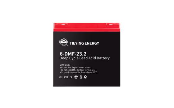 12v 23ah wiederaufladbare Blei-Säure-Batterie 6,5+-0,02kg 6-DMF-23 für Elektroroller